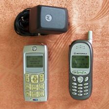 Lote de 2 Celulares Motorola GSM C117 e T191 -ΝΟ c v talkadout c300 c115 t720, usado comprar usado  Enviando para Brazil