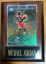 1997-98 Upper Deck Michael Jordan Tribute Michael Jordan #mj68 placa/cartão HOF, usado comprar usado  Enviando para Brazil