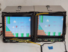Par de monitores de video vintage Ikegami TM9-3 CRT 9" para juegos - retro tal cual segunda mano  Embacar hacia Mexico