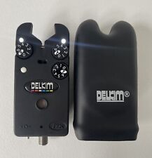 Delkim Standard Plus Bite Alarm With Hard Case White *EX COND* Carp Pike Fishing for sale  Shipping to South Africa