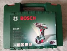 Used, Bosch PSR 14,4 (14.4v) Cordless Drill Driver With 1 Battery And Case Working for sale  Shipping to South Africa