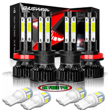 Usado, Kit combo super brilhante farol de LED H7+H11 lâmpadas altas baixas 6000K comprar usado  Enviando para Brazil