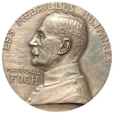 Médaille argent maréchal d'occasion  Fontainebleau