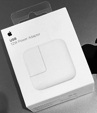 NEW Apple 12W USB Power adapter Wall charger ORIGINAL AUTHENTIC OEM ON for sale  Lakewood
