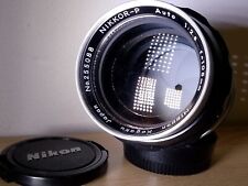 Objectif Nikon Nikkor- P Japan Nippon Kogaku 105mm 2.5 AI Longue Focale Portrait comprar usado  Enviando para Brazil