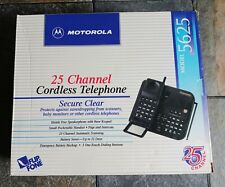 Motorola 5625 Cordless Telephone - 25 Channel With Secure Clear - Light Gray for sale  Shipping to South Africa