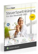 Steuersparerklärung 2024 steu gebraucht kaufen  Kirchheim b.München