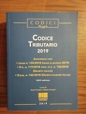 Codice tributario 2019 usato  Cagliari