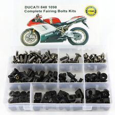 Ajuste para Ducati 848 1098 kit completo de parafusos de carenagem parafusos de carroceria titânio comprar usado  Enviando para Brazil