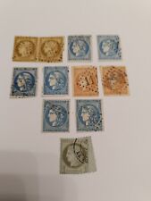 L34 lot timbres d'occasion  Fondettes