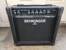 BEHRINGER V-TONE GM108 TRUE ANALOG MODELING 15-WATT GUITAR AMPLIFIER, used for sale  Shipping to South Africa