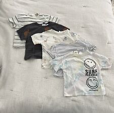 Lote de 5 camisetas gráficas para bebé Zara (talla 12-18 meses) segunda mano  Embacar hacia Argentina