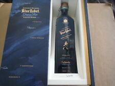 Johnnie Walker Blue Label Fantasma y Rara Botella Vacía Brora con Caja segunda mano  Embacar hacia Argentina