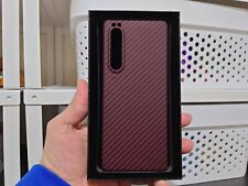 Sony Xperia 1 III (RED) Aramid Carbon Fibre Slim Case Cover, used for sale  Shipping to South Africa