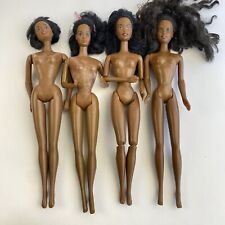 Lote de 4 muñecas Barbie desnudas vintage afroamericanas AA para Christie única segunda mano  Embacar hacia Argentina
