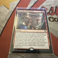 Used, x1 Guff Rewrites History R MTG Commander Masters M/NM, English for sale  Shipping to South Africa