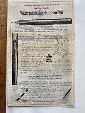 Ca.1900 instructions repair for sale  Conway