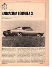 1967 barracuda formula for sale  Chesterfield