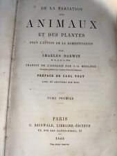 Darwin variation animaux d'occasion  Alzonne