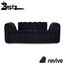 Bretz MOONRAFT Fabric Two Seater Blue Sofa Couch Display Item na sprzedaż  Wysyłka do Poland