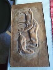 Bronze relief wandbild gebraucht kaufen  Attendorn