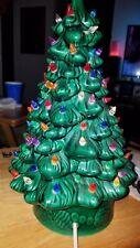 Vintage 13.5" Ceramic Christmas Tree for sale  Shipping to Canada