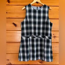 Usado, Vestido xadrez sem mangas Tommy Hilfiger meninas roupas escolares infantis 18,5” plus size comprar usado  Enviando para Brazil
