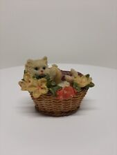 Cat basket figurine for sale  Cary
