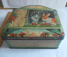 Delightful biscuit tin for sale  ASHFORD