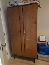 walnut wardrobe retro for sale  DEREHAM