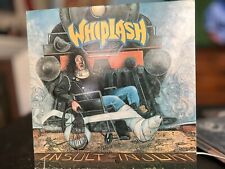 WHIPLASH INSULT TO LESION LP ROADRACER - Thrash Metal - 89 EX/EX - super raro!! comprar usado  Enviando para Brazil
