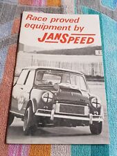 Janspeed tuning brochure for sale  BEDFORD