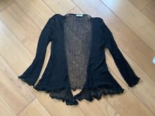 Black knitted cardigan for sale  WARRINGTON