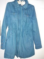 Veste parka denim d'occasion  Limoges-