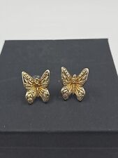 Usado, Brincos de prata esterlina e ouro 18kt borboleta Sergio Bustamante comprar usado  Enviando para Brazil