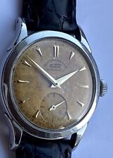 TISSOT Chronometer bumper automatic. Steel mens watch. c. 1950 Tropic dial. Rare for sale  Shipping to South Africa