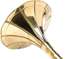 Gramophone brass horn for sale  FELTHAM