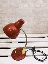 VINTAGE DESK LAMP Standing lamp, red lamp, używany na sprzedaż  PL