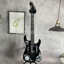 Black electric guitar for sale  USA