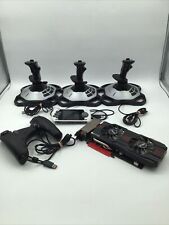 Gaming Lot of 6: 3 Logitech Extreme 3D PROs, Microsoft Sidewinder & More! for sale  Shipping to South Africa