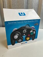 Controle oficial Nintendo preto GameCube Wii U Super Smash Bros. Edição, usado comprar usado  Enviando para Brazil