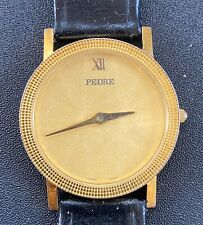 pedre quartz gold watch for sale  Newberry