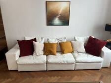 divano pelle moderno usato  Milano