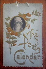 Poet calendar 1892 for sale  Dover
