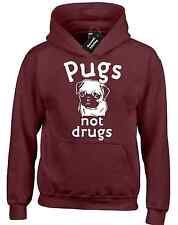 Pugs drugs hoody for sale  MANCHESTER