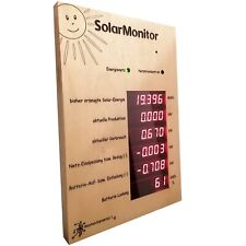 Solarmonitor anzeigetafel anla gebraucht kaufen  Dachau