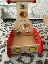 Vagão carrinho Hape criança bebê empurrar e puxar brinquedo Wonder Walker, usado comprar usado  Enviando para Brazil