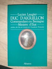 Lucien laugier duc d'occasion  Coulaines