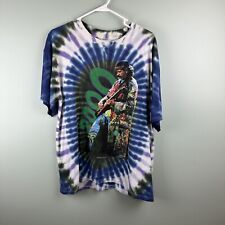 Camiseta Santana 2000 River Of Colors Rock Band Vintage Tie Dye Grande Roxa comprar usado  Enviando para Brazil