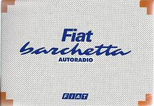 Fiat autoradio bedienungsanlei gebraucht kaufen  Padenstedt